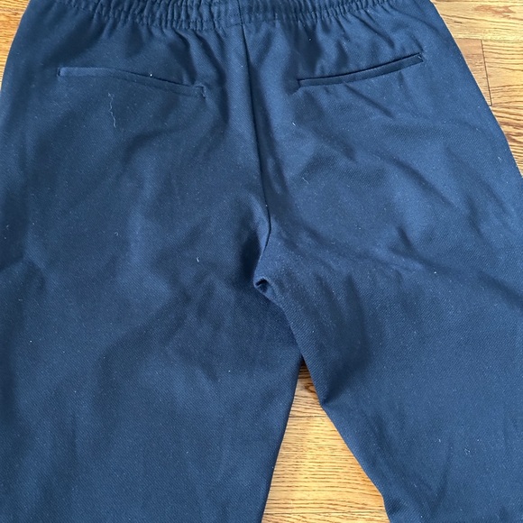Zara Navy and Gray Easy Care Joggers - Picture 9 of 10